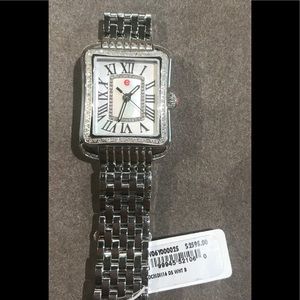 Michele Accessories - Michele Deco Moderne II Diamond Watch Michele Accessories - Michele Deco Moderne II Diamond Watch